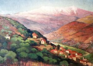 قرية في المتن لبنان - ١٩٤٥